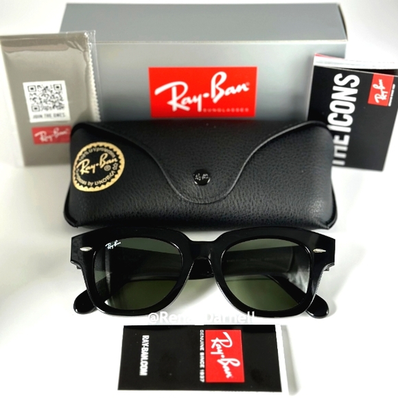 RayBan State Street RB2186 Black New main image 12